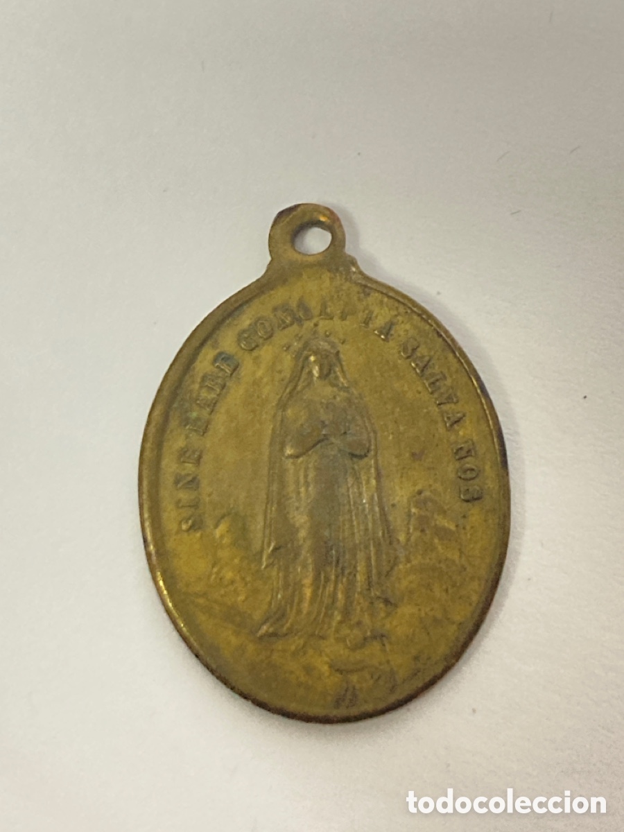 Antig&uuml;edades: Medalla religiosa/C15 - Foto 1