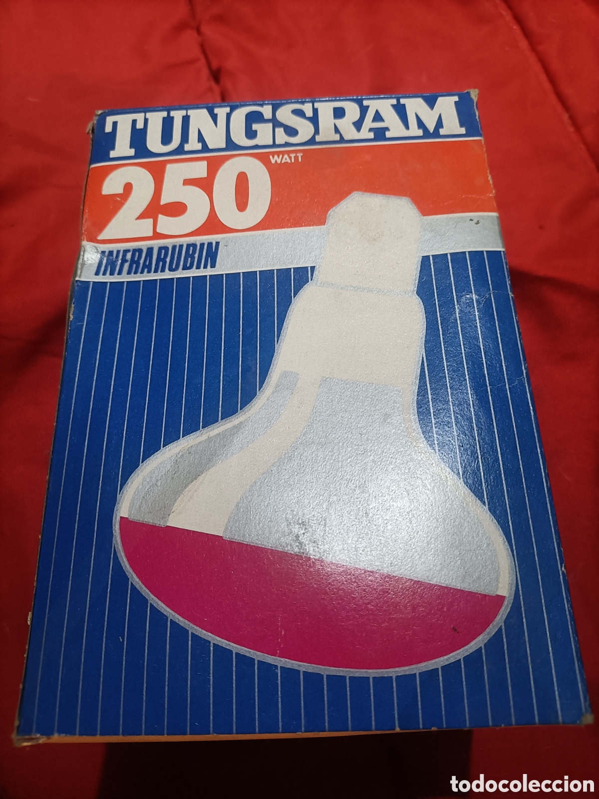 Antig&uuml;edades: Foco tungsram 250 infrarubin - Foto 3