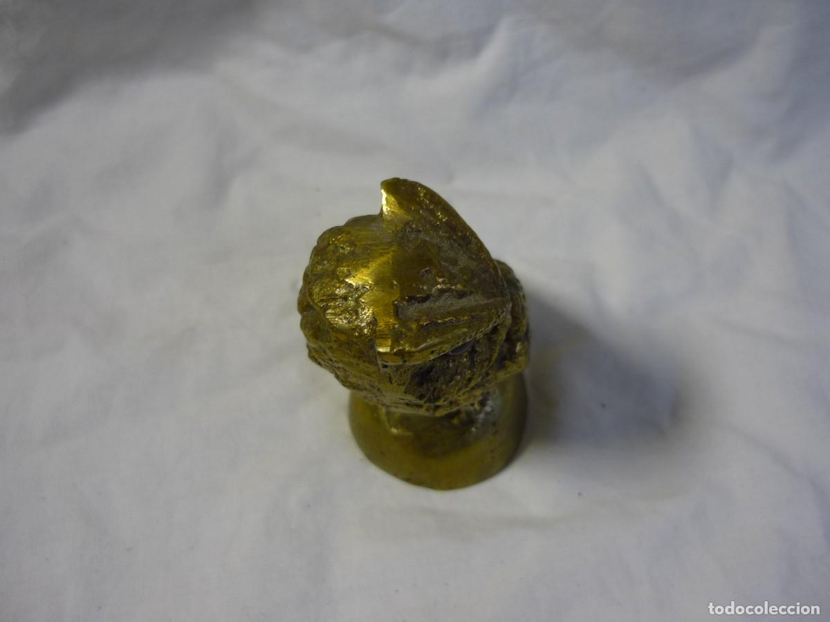 Antig&uuml;edades: Figura de buho en bronce macizo - Foto 6