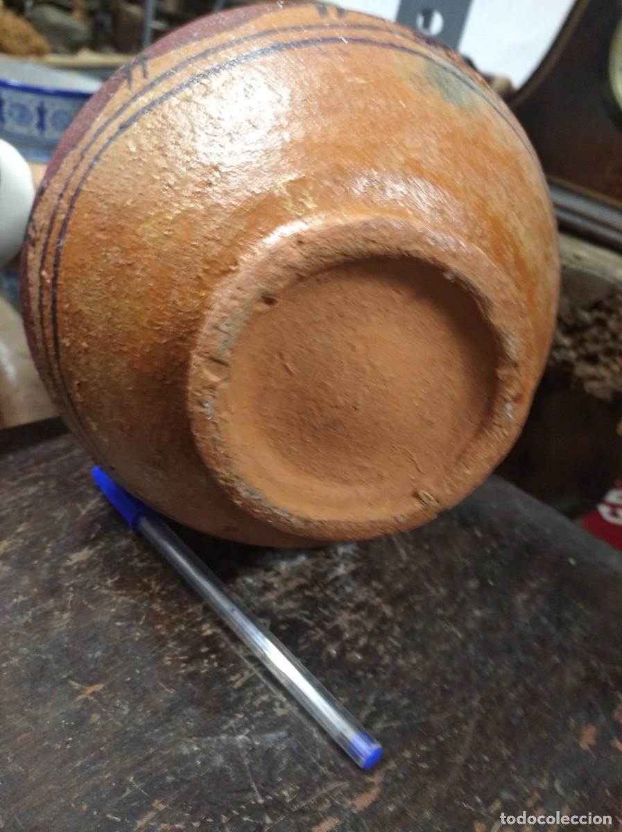 Antig&uuml;edades: ANTIGUO JARRON DE TERRACOTA PINTADA, A IDENTIFICAR - Foto 4