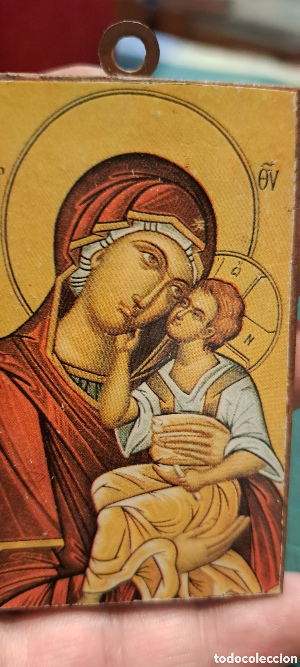 Antig&uuml;edades: Imagen Virgen madera - Foto 1