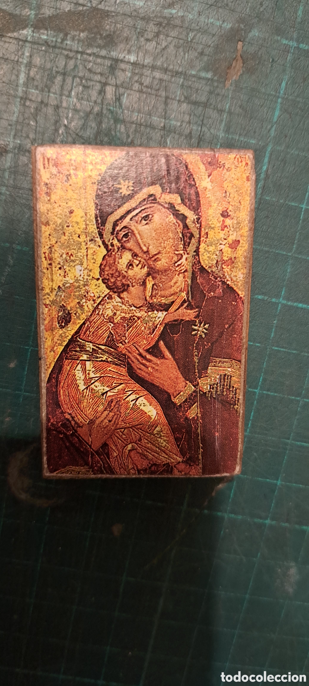 Antig&uuml;edades: Imagen Virgen madera - Foto 5
