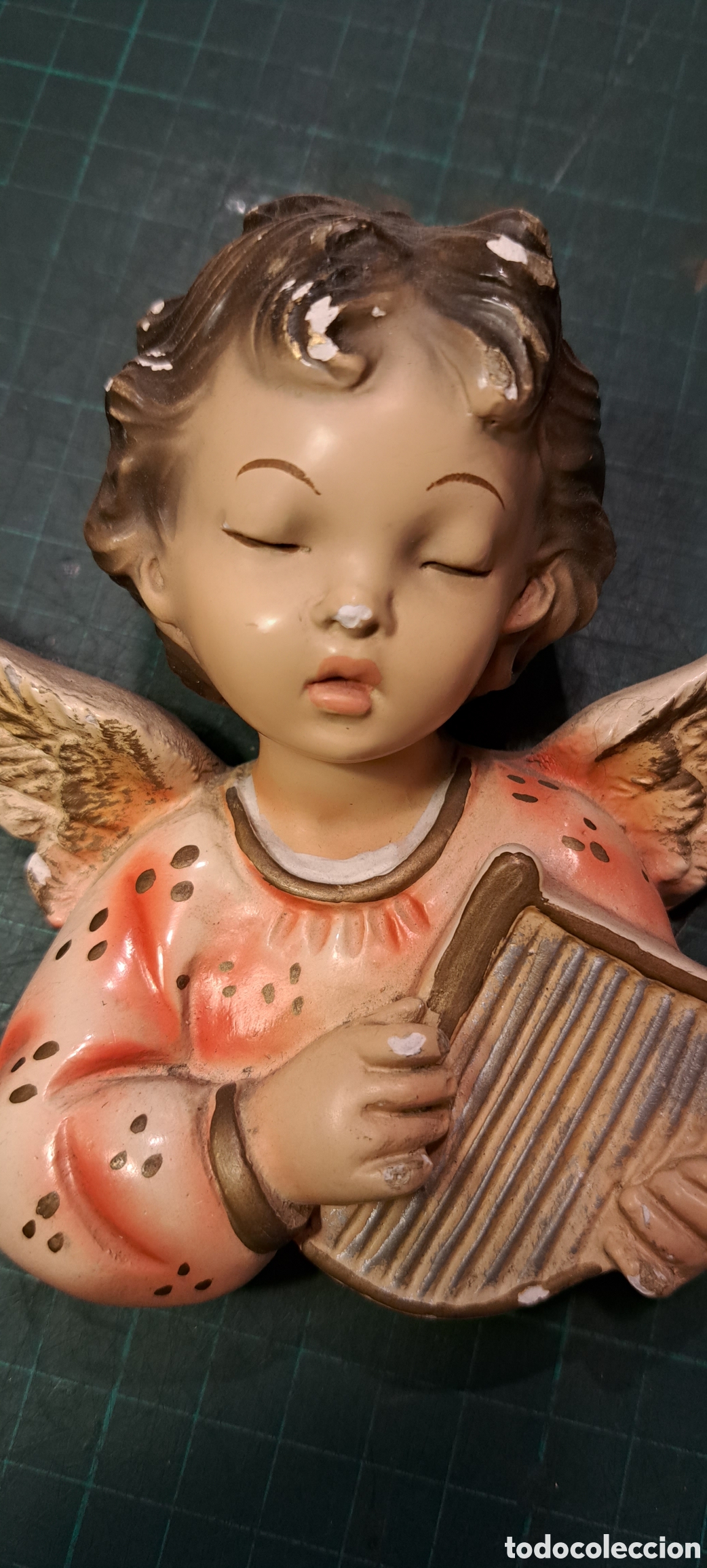 Antig&uuml;edades: Figura Angelito antiguo - Foto 1