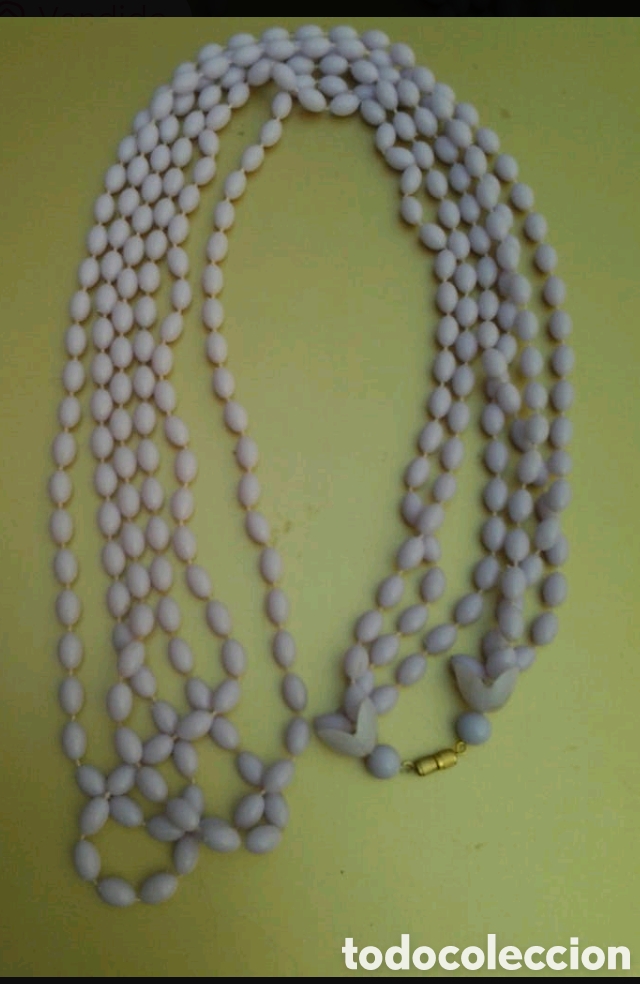 Antig&uuml;edades: COLLAR BOLAS VINTAGE - Foto 2