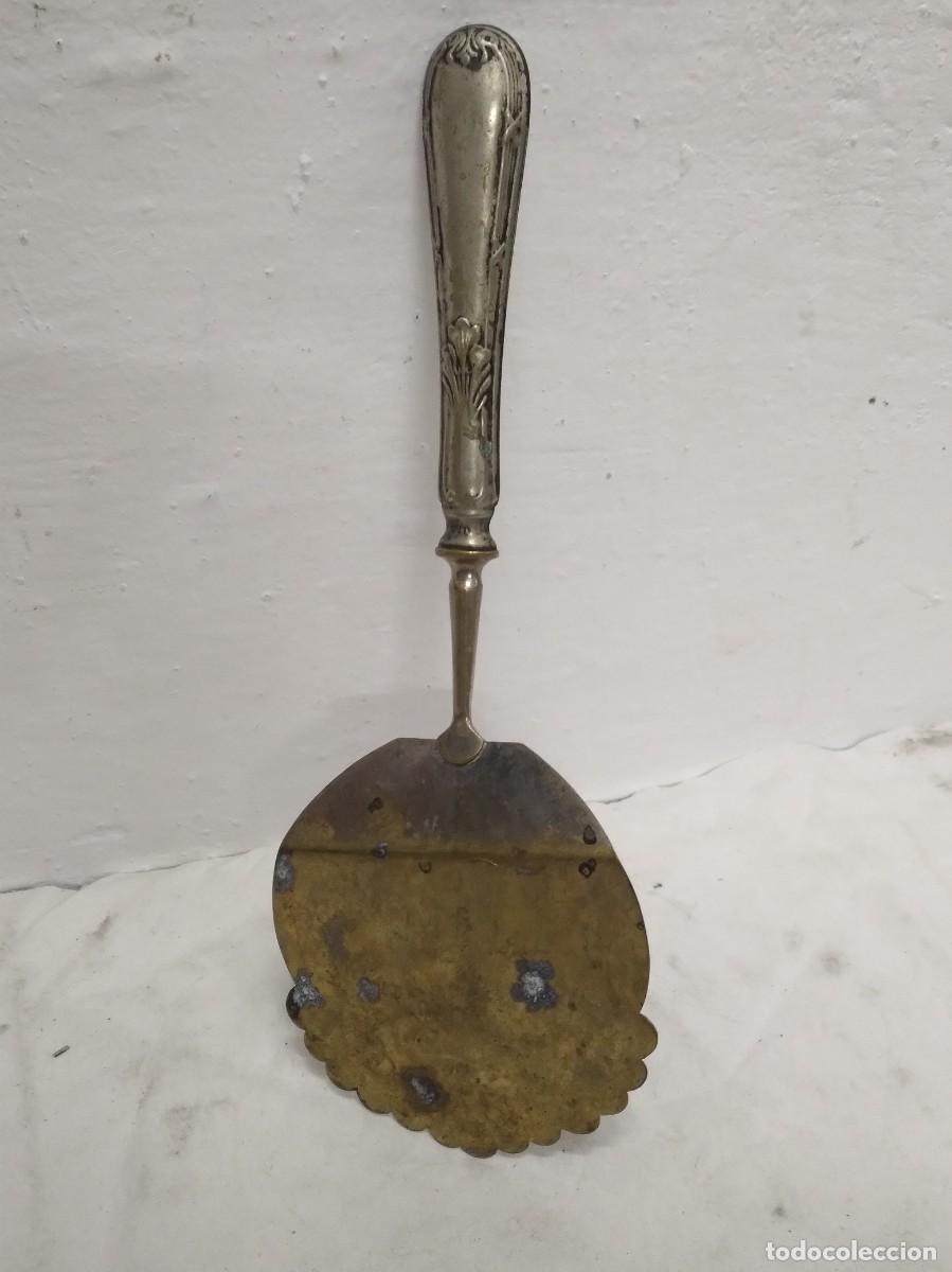 Antig&uuml;edades: Antigua Pala Servidor Para Postre Modernista - Foto 2