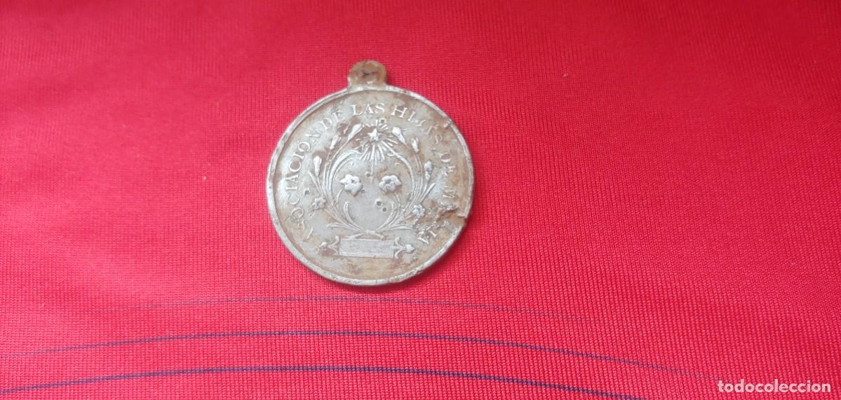 Antig&uuml;edades: MEDALLA MARIA INMACULADA,ALUMINIO. - Foto 2