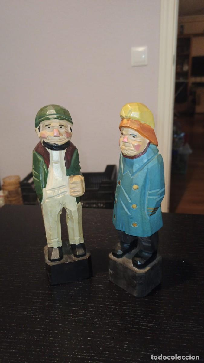 Antig&uuml;edades: Figuras madera - Foto 1