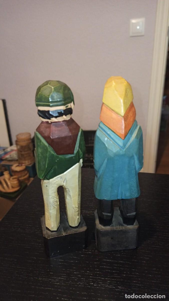 Antig&uuml;edades: Figuras madera - Foto 2