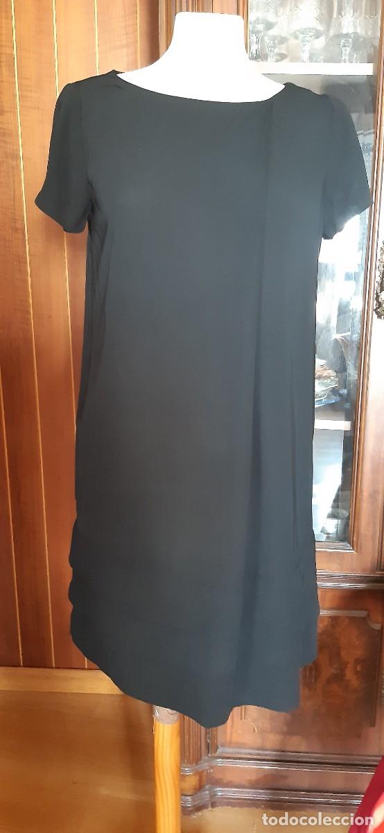 Antig&uuml;edades: BONITO VESTIDO NEGRO DE ZARA BASIC. - Foto 2