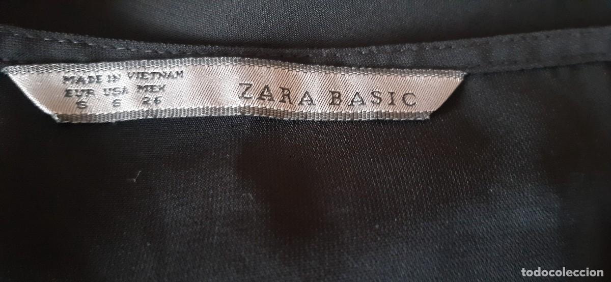 Antig&uuml;edades: BONITO VESTIDO NEGRO DE ZARA BASIC. - Foto 7