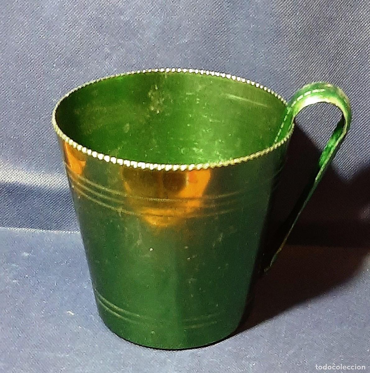 Antig&uuml;edades: Antigua cubitera anodizada de aluminio - Foto 3