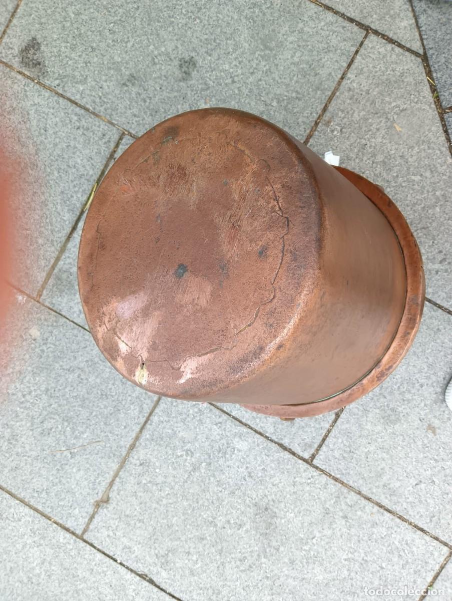 Antig&uuml;edades: Le&ntilde;ero de cobre con refuerzo lateral - Foto 4