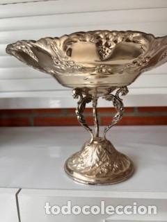 Antig&uuml;edades: CENTRO DE MESA MITOLOGICO BA&Ntilde;ADA EN PLATA - Foto 3