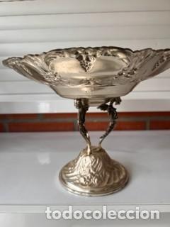 Antig&uuml;edades: CENTRO DE MESA MITOLOGICO BA&Ntilde;ADA EN PLATA - Foto 1
