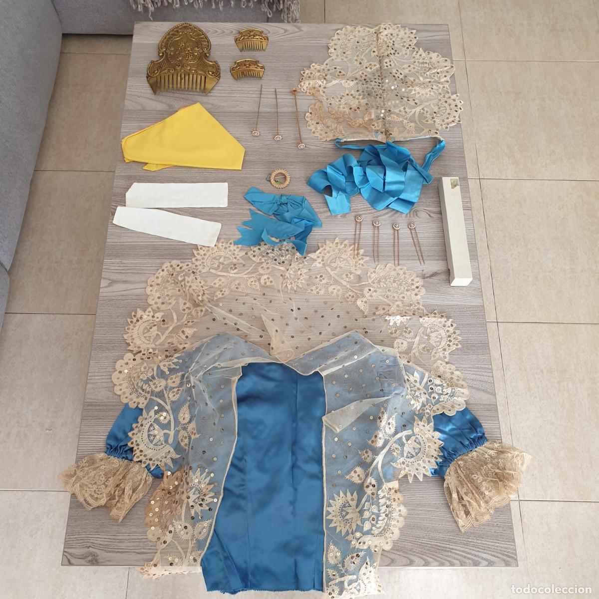 Antig&uuml;edades: CONJUNTO COMPLEMENTOS TRAJE FALLERA - Foto 1