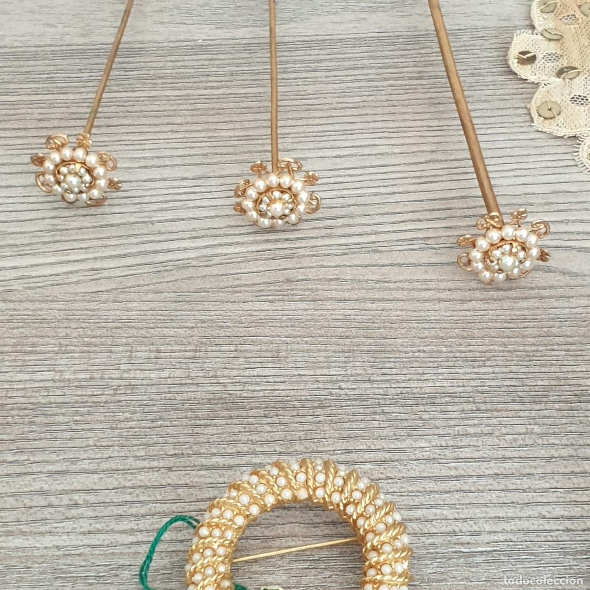 Antig&uuml;edades: CONJUNTO COMPLEMENTOS TRAJE FALLERA - Foto 2