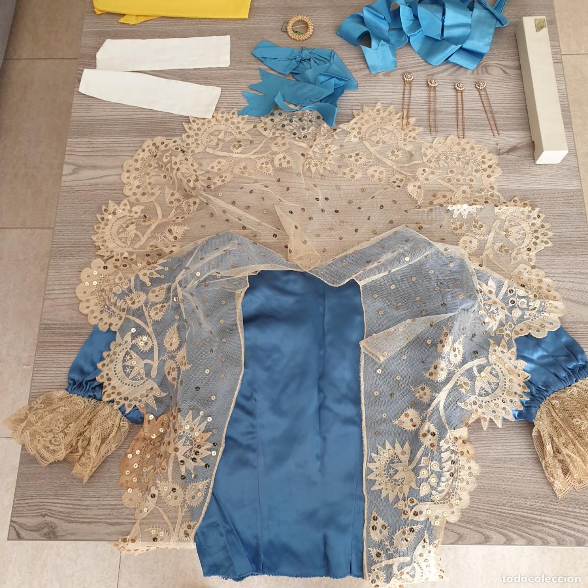 Antig&uuml;edades: CONJUNTO COMPLEMENTOS TRAJE FALLERA - Foto 4