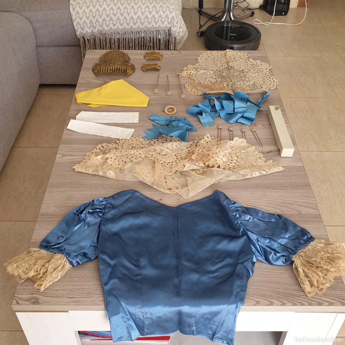 Antig&uuml;edades: CONJUNTO COMPLEMENTOS TRAJE FALLERA - Foto 8