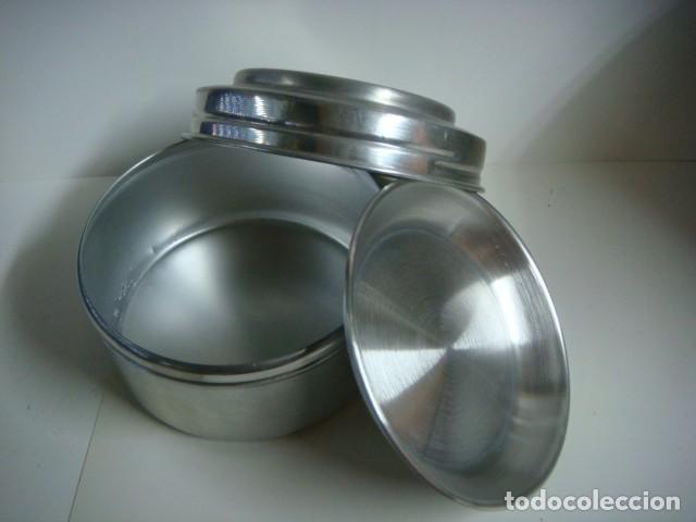 Antig&uuml;edades: FIAMBRERA EN ALUMINIO CON SU PLATITO-(&) - Foto 2