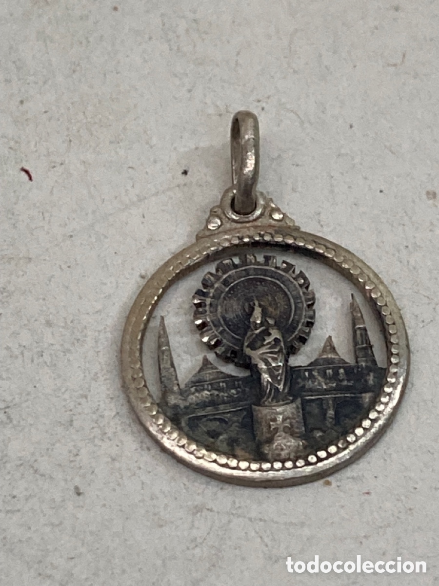 Antig&uuml;edades: Medalla de plata religiosa C16 - Foto 1