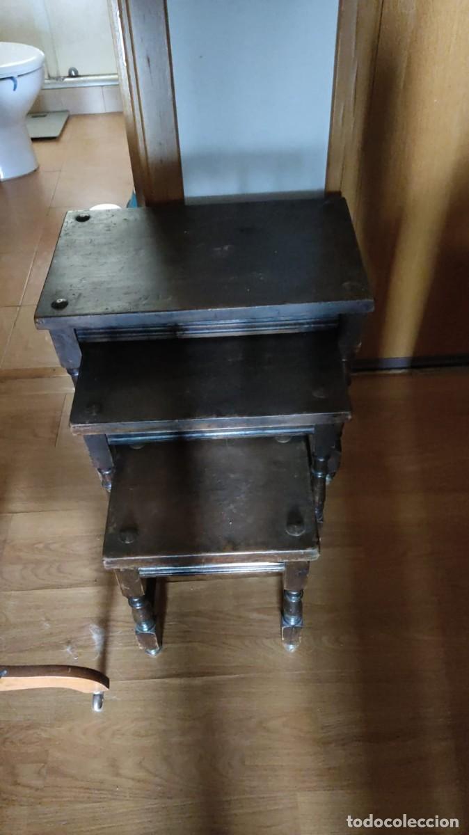 Antig&uuml;edades: Mesitas de madera - Foto 3