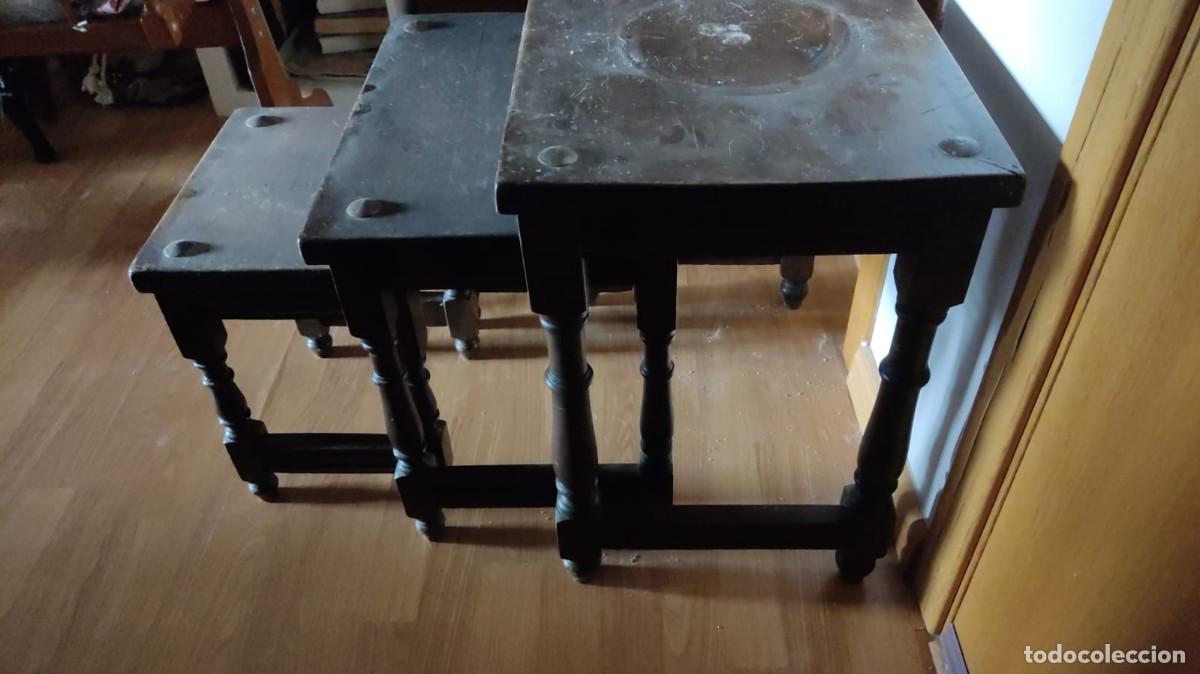 Antig&uuml;edades: Mesitas de madera - Foto 4