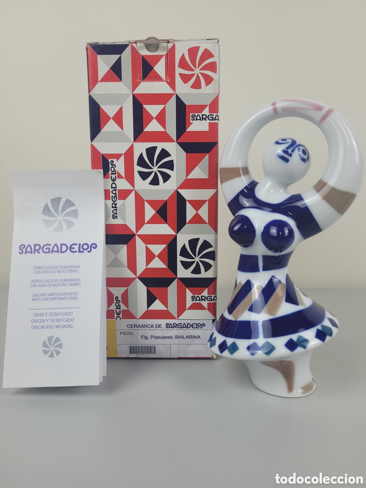 Antig&uuml;edades: Bailarina de Sargadelos - Foto 1