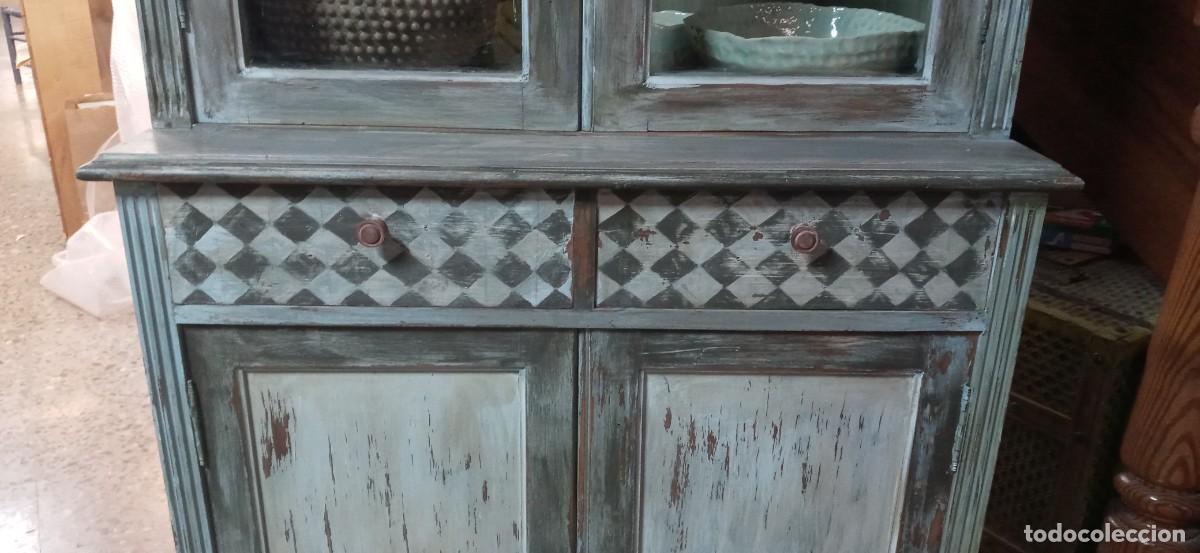 Antig&uuml;edades: Mueble alacena decorada. - Foto 5