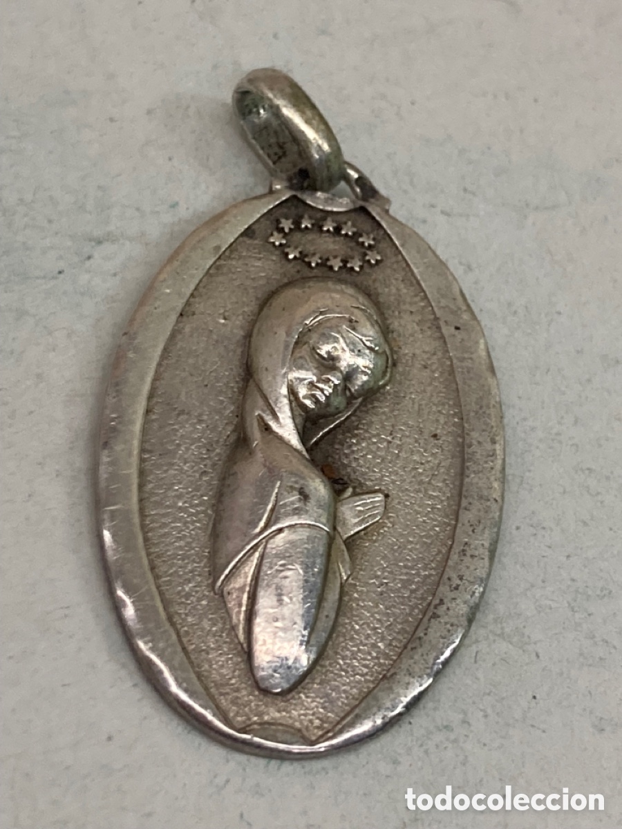 Antig&uuml;edades: Medalla de plata religiosa C15 - Foto 1