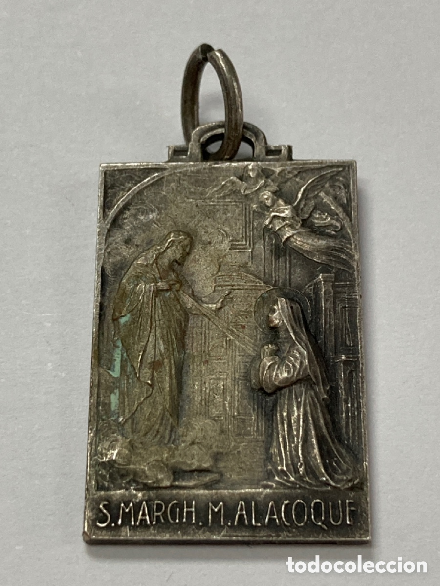 Antig&uuml;edades: Medalla Religiosa de aluminio [C21] - Foto 2