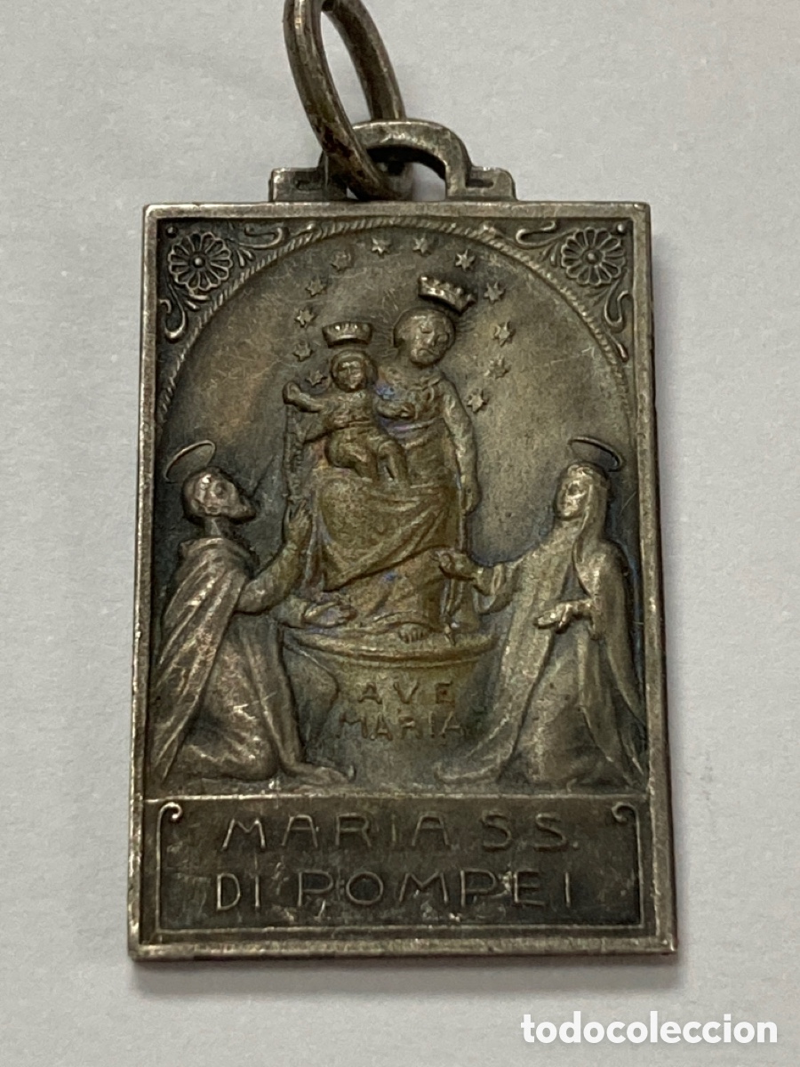 Antig&uuml;edades: Medalla Religiosa de aluminio [C21] - Foto 1