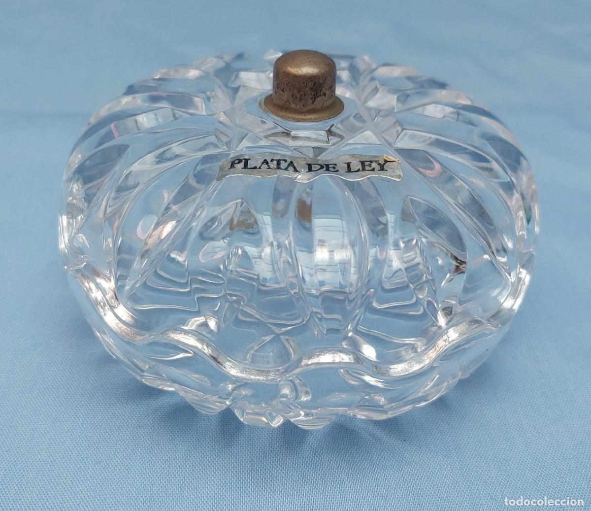 Antig&uuml;edades: CAJITA DE CRISTAL Y PLATA DE LEY - Foto 3