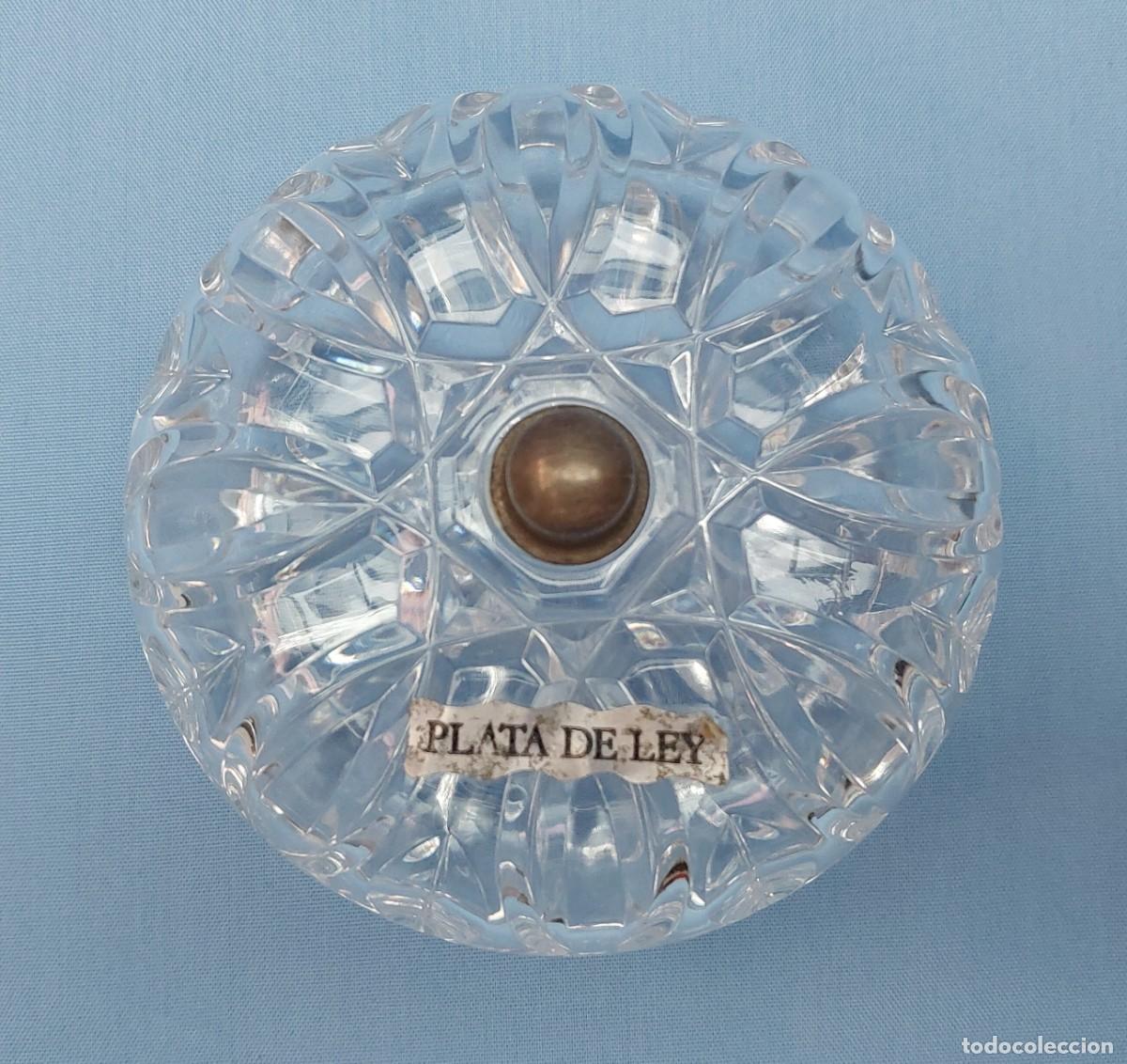 Antig&uuml;edades: CAJITA DE CRISTAL Y PLATA DE LEY - Foto 5