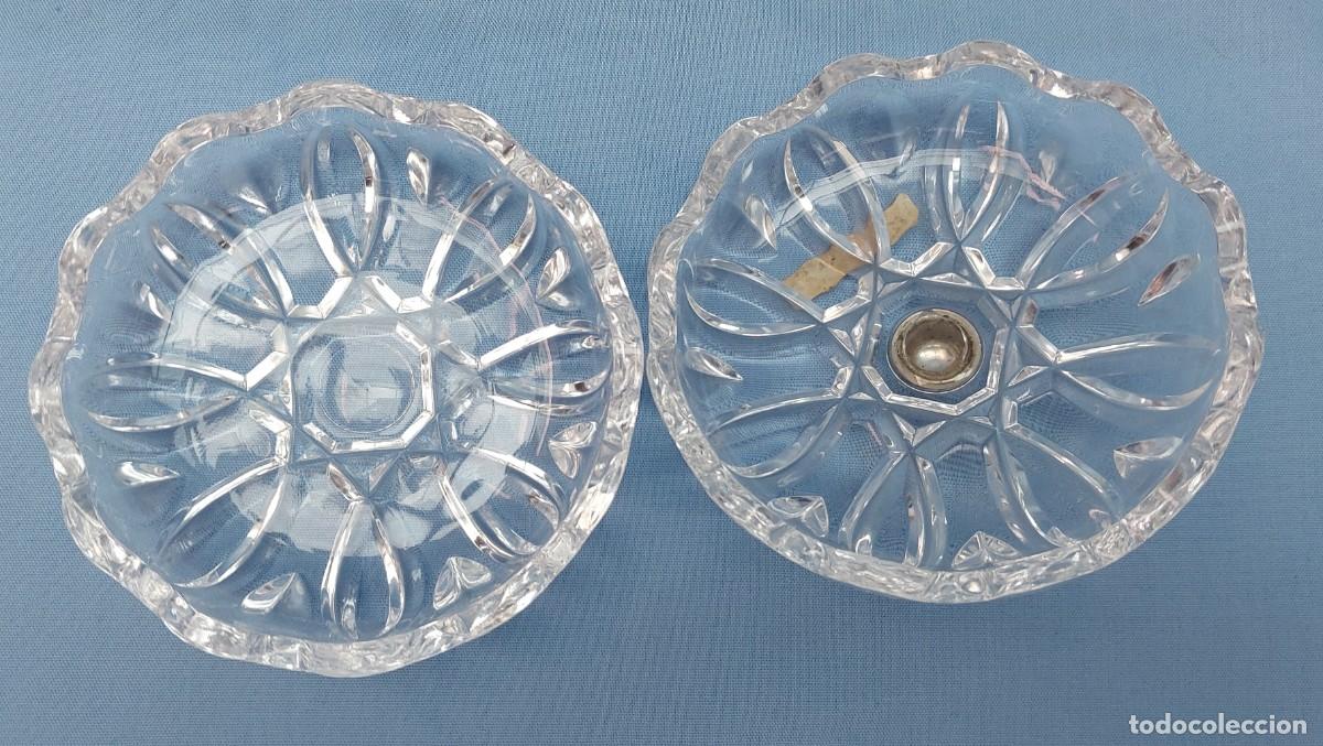 Antig&uuml;edades: CAJITA DE CRISTAL Y PLATA DE LEY - Foto 9
