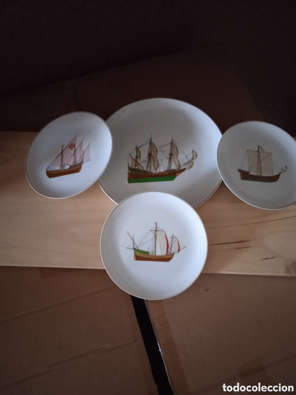 Antig&uuml;edades: Platos de barcos - Foto 1