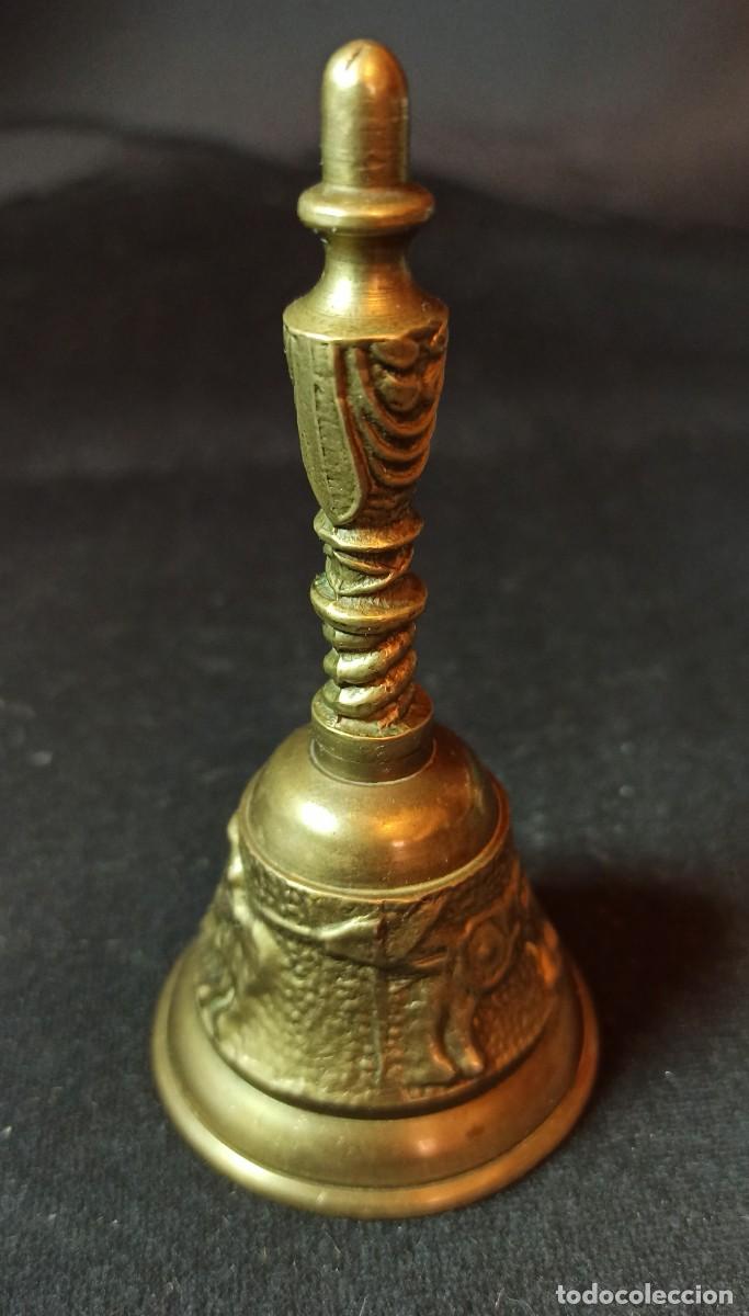 Antiguidades: Campanita de Bronce de 11,5