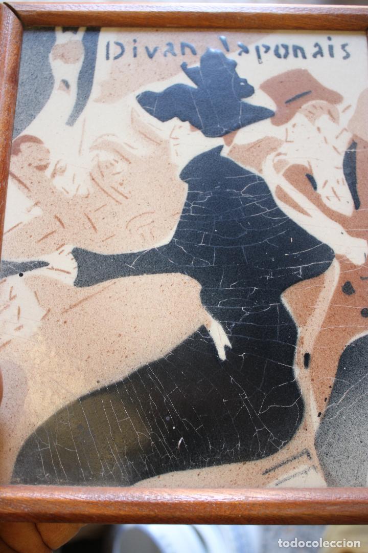 Antig&uuml;edades: divan la ponais cuadro azulejo - Foto 3