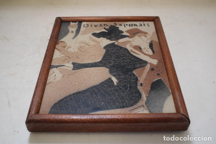 Antig&uuml;edades: divan la ponais cuadro azulejo - Foto 4