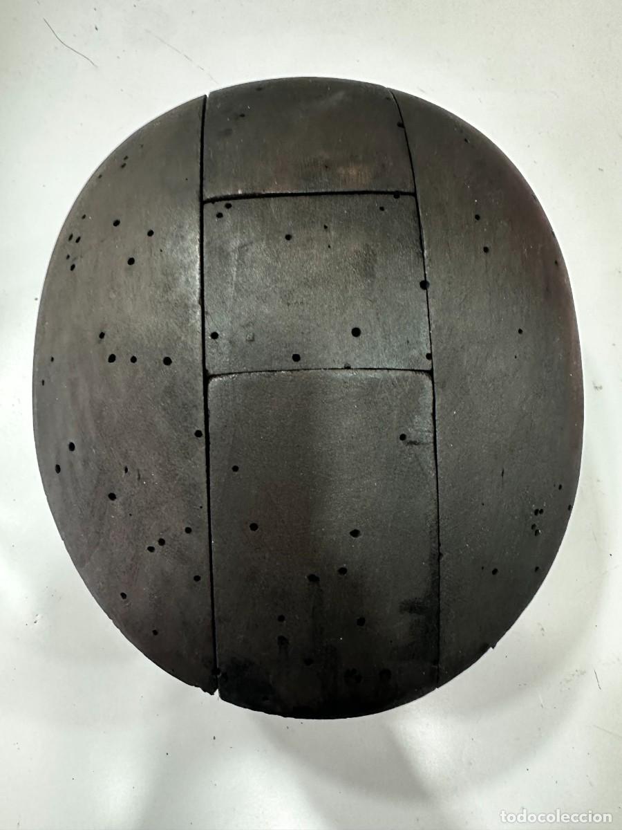 Antig&uuml;edades: HORMA DE GORRA MADERA - Foto 2