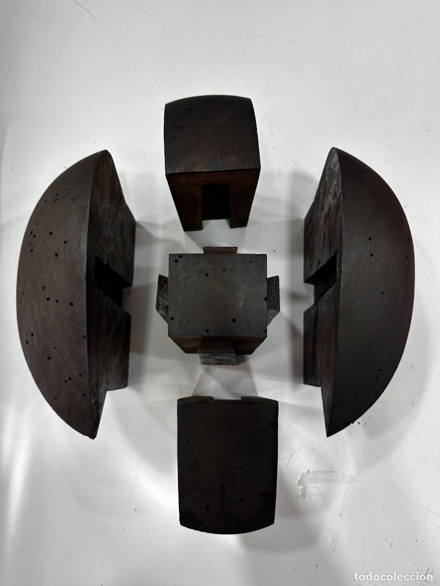 Antig&uuml;edades: HORMA DE GORRA MADERA - Foto 4