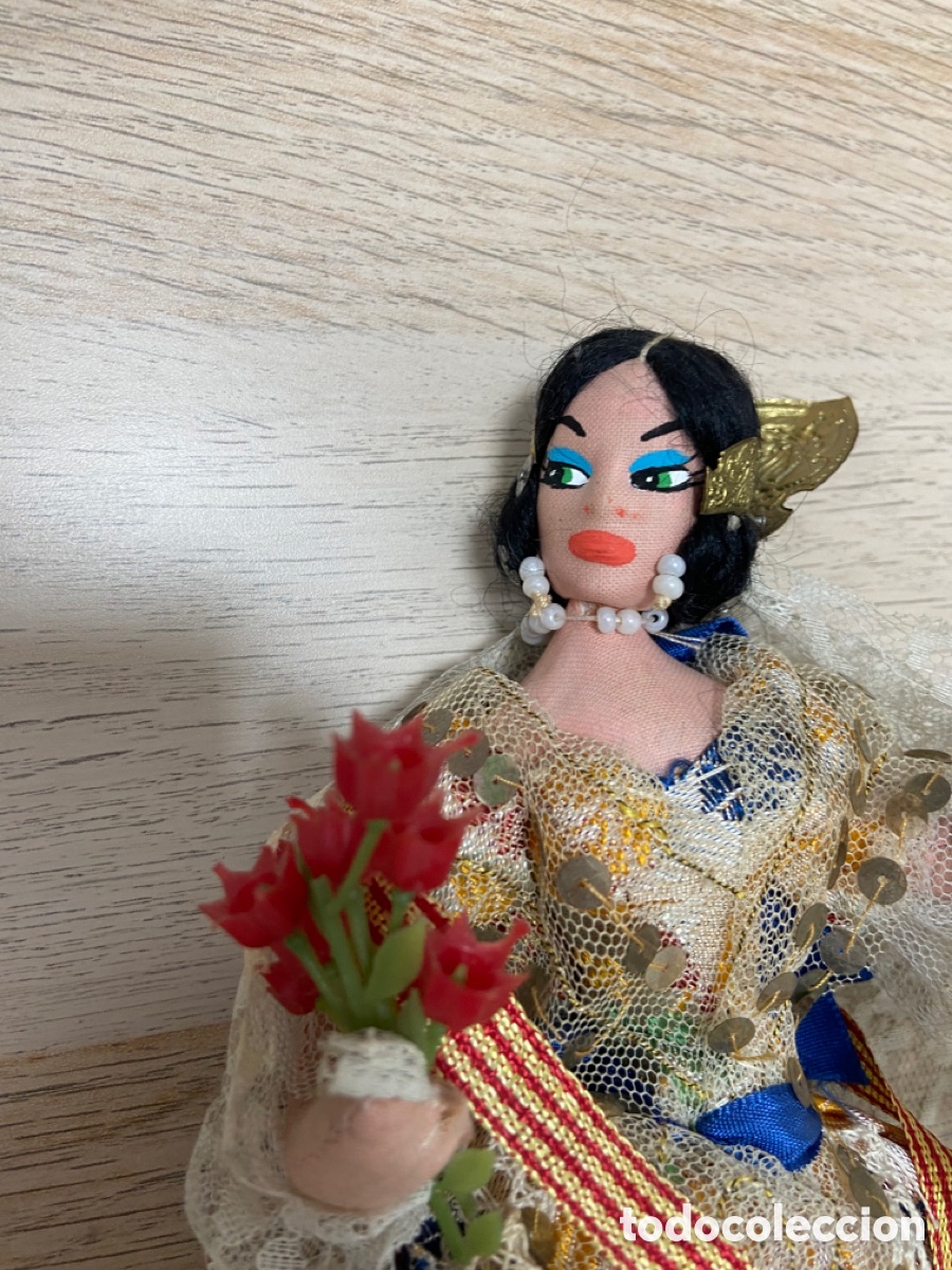 Antig&uuml;edades: Mu&ntilde;eca antigua fallera - fallas de valencia