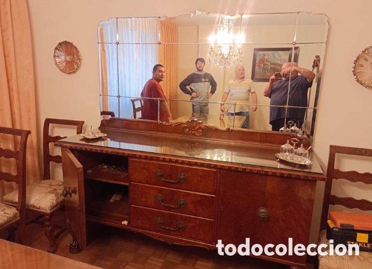 Antig&uuml;edades: Comedor de madera de casta&ntilde;o - Foto 2