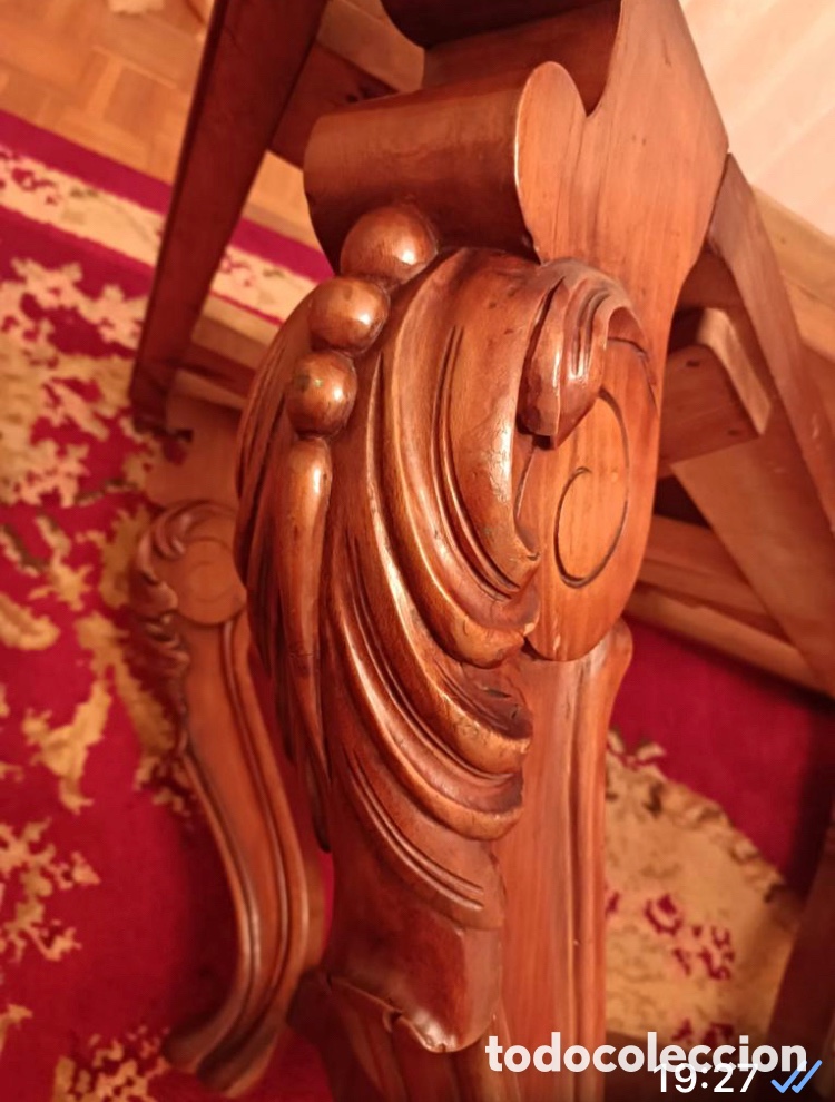 Antig&uuml;edades: Comedor de madera de casta&ntilde;o - Foto 4