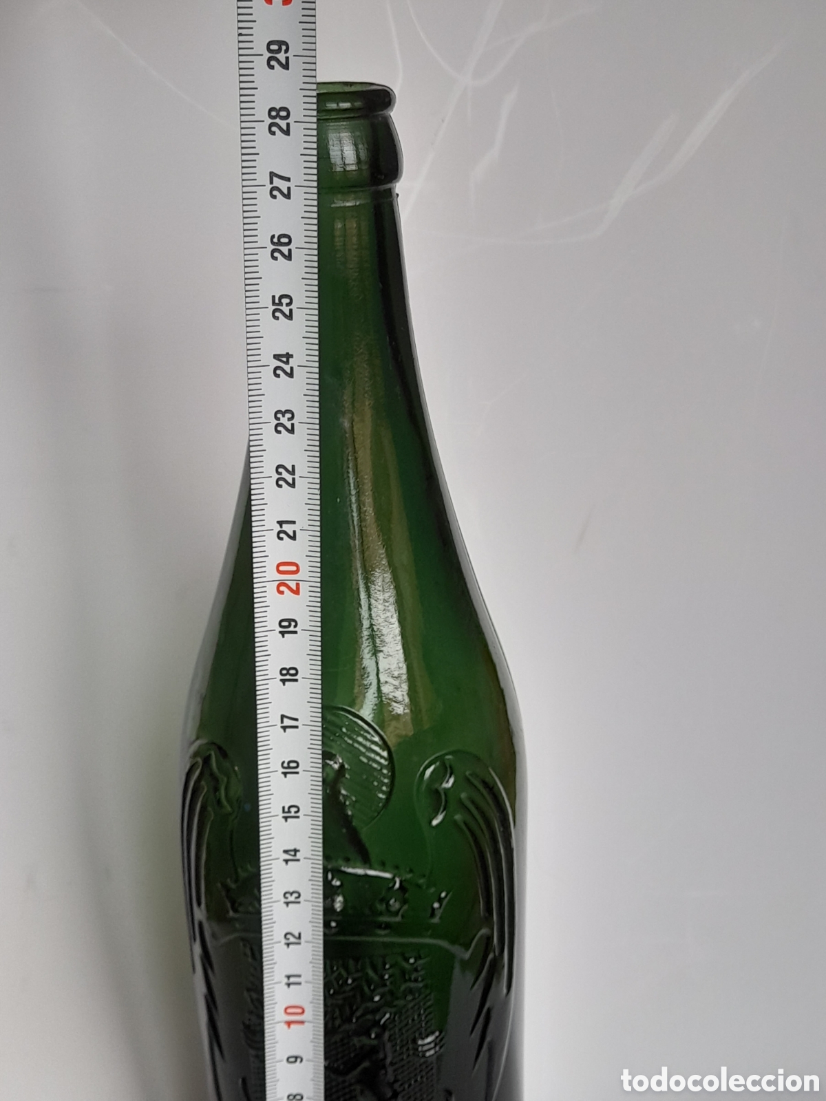 Antig&uuml;edades: Botella cerveza EL AGUILA 1 litro - Foto 5