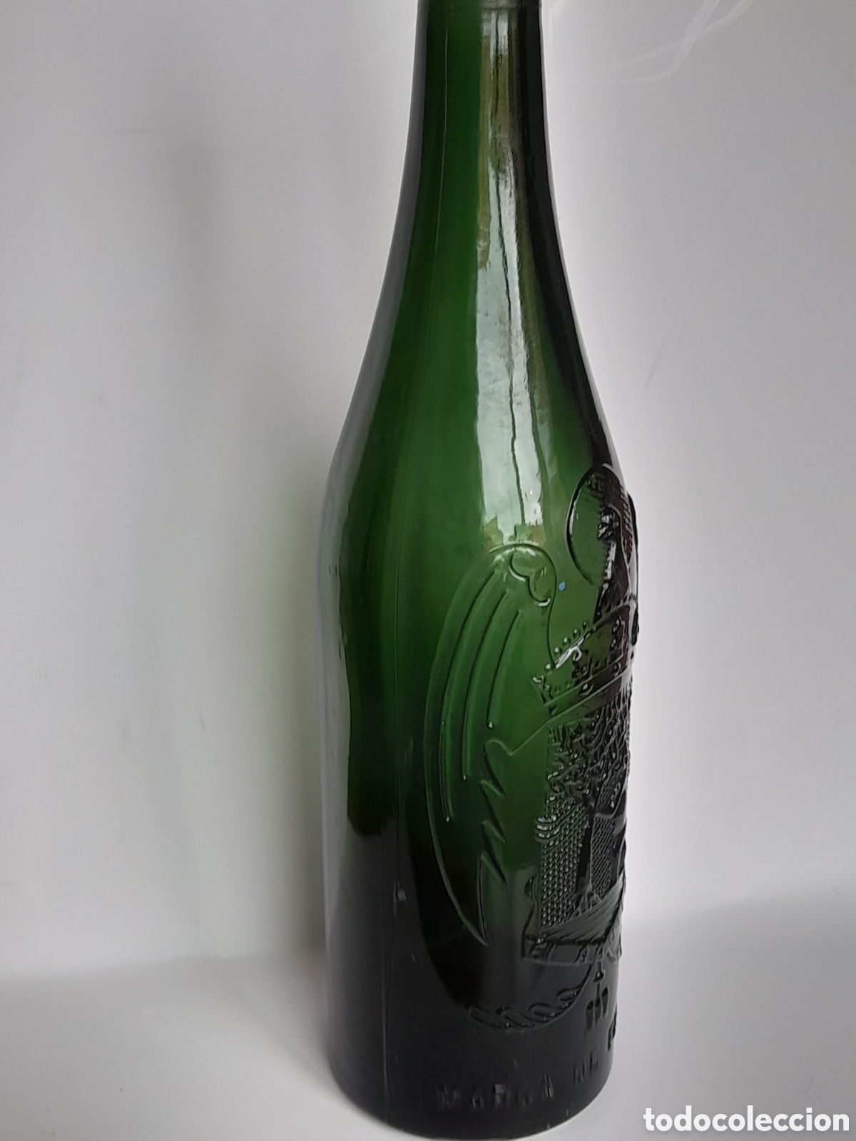 Antig&uuml;edades: Botella cerveza EL AGUILA 1 litro - Foto 6