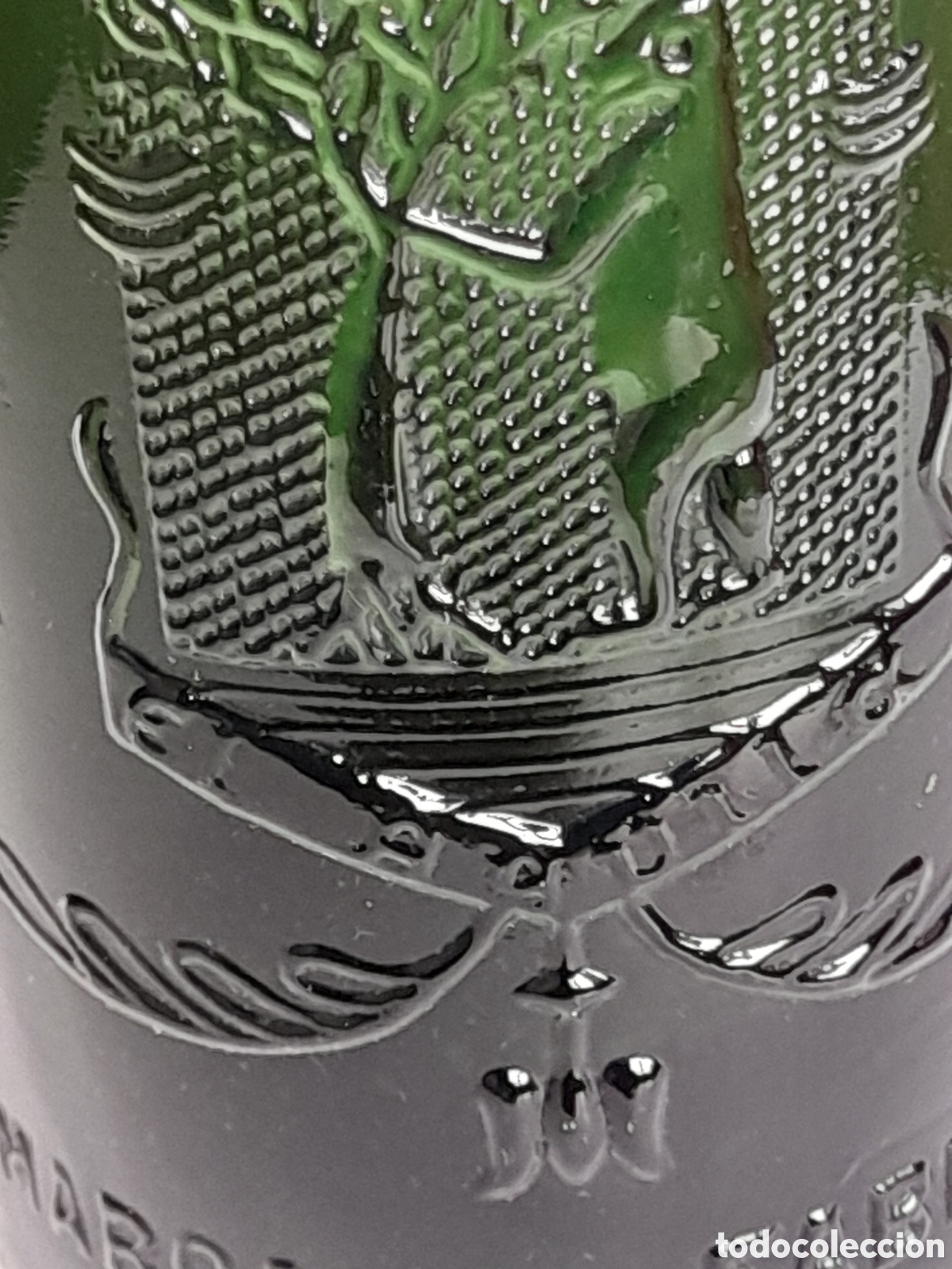 Antig&uuml;edades: Botella cerveza EL AGUILA 1 litro - Foto 8