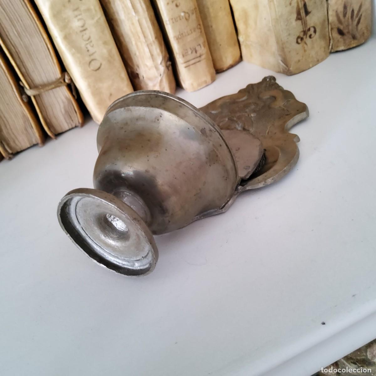 Antig&uuml;edades: ANTIGUA BENDITERA DE ESTA&Ntilde;O - Foto 13
