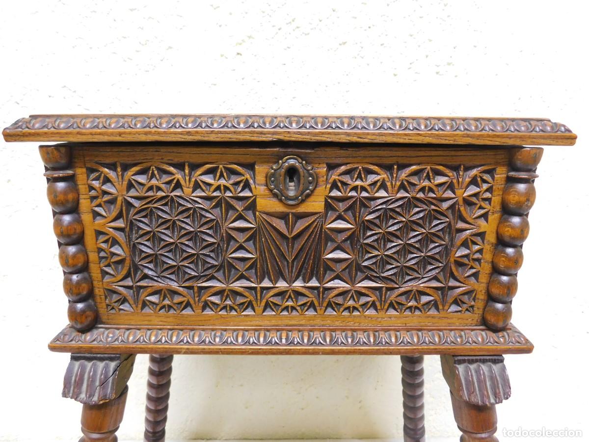 Antig&uuml;edades: MUEBLE COSTURERO - Foto 2
