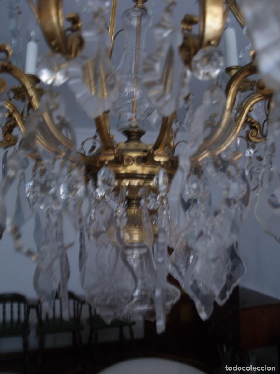 Antig&uuml;edades: Lampara ara&ntilde;a francesa - Foto 9