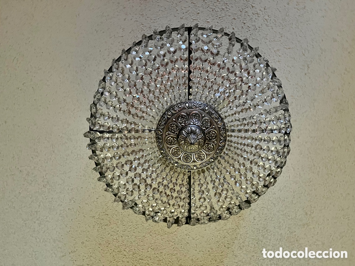 Antig&uuml;edades: L&aacute;mpara de techo vintage - Foto 3